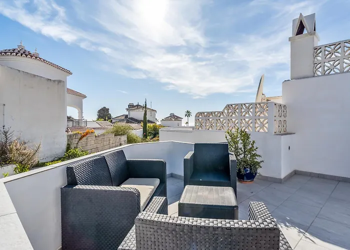 Апартаменты Sea View With 3 Terraces Near Burriana Нерха